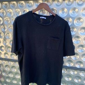 Zara Mens Black XL shirt